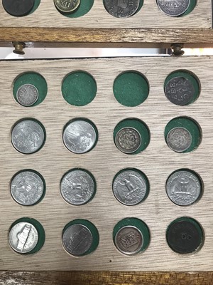 Lot 29 - A CHEST OF COINS