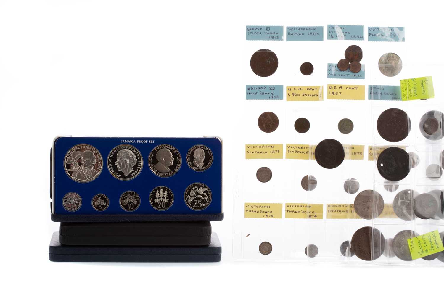 Lot 30 - A COLLECTION OF COIN SETS AND OTHER COINS