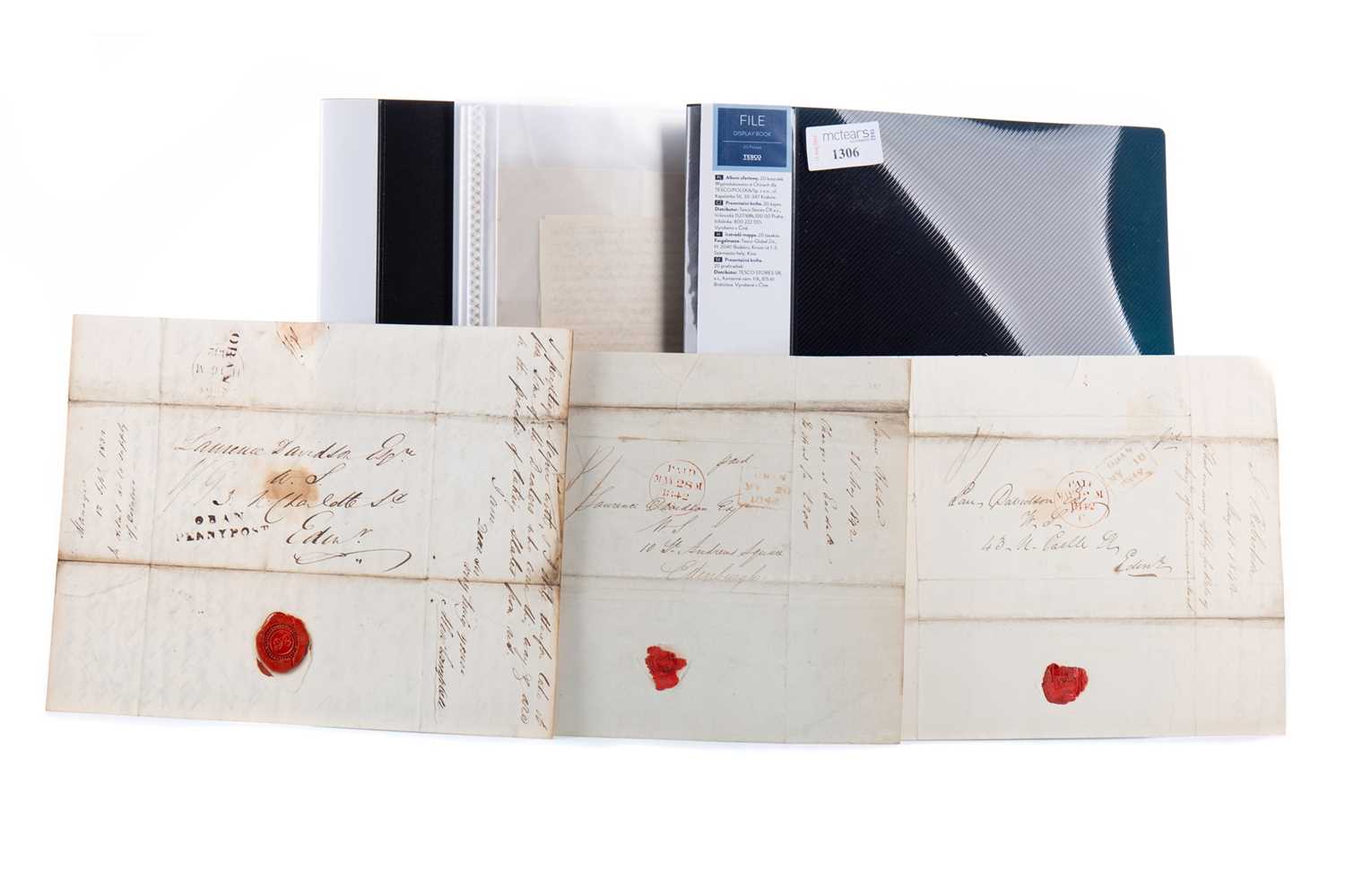 Lot 1306 - A COLLECTION OF LETTERS RELATING TO SHIPPING