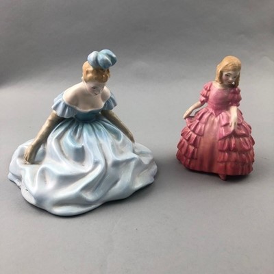 Lot 261 - A LOT OF TWO ROYAL DOULTON FIGURES