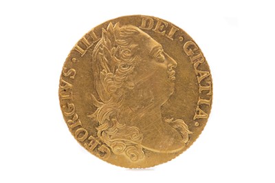 Lot 36 - A GEORGE III GOLD GUINEA DATED 1776