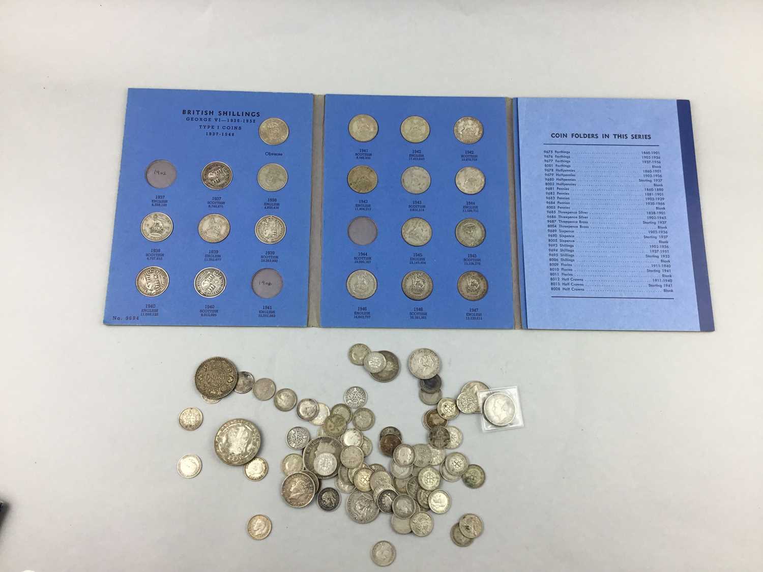 Lot 38 - A COLLECTION OF BRITISH PRE-DECIMAL COINS