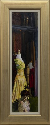 Lot 661 - SUMMER IN THE CITY, MANNEQUINS, BRIGHTON, AN OIL BY JOE MCINTYRE