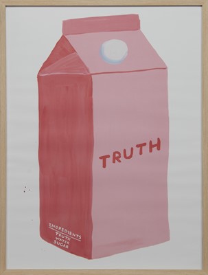 Lot 693 - TRUTH, A LITHOGRAPH BY DAVID SHRIGLEY