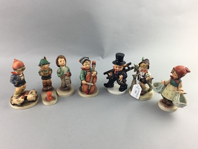 Lot 191 - A LOT OF SEVEN HUMMEL FIGURES