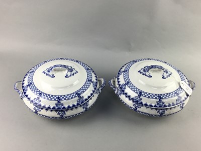 Lot 347 - A PAIR OF LOSOL WARE LIDDED TUREENS AND OTHER CERAMICS