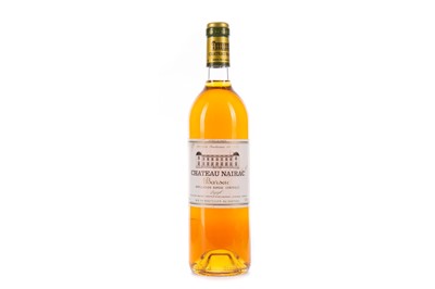 Lot 219 - CHATEAU NAIRAC 1990 SAUTERNES