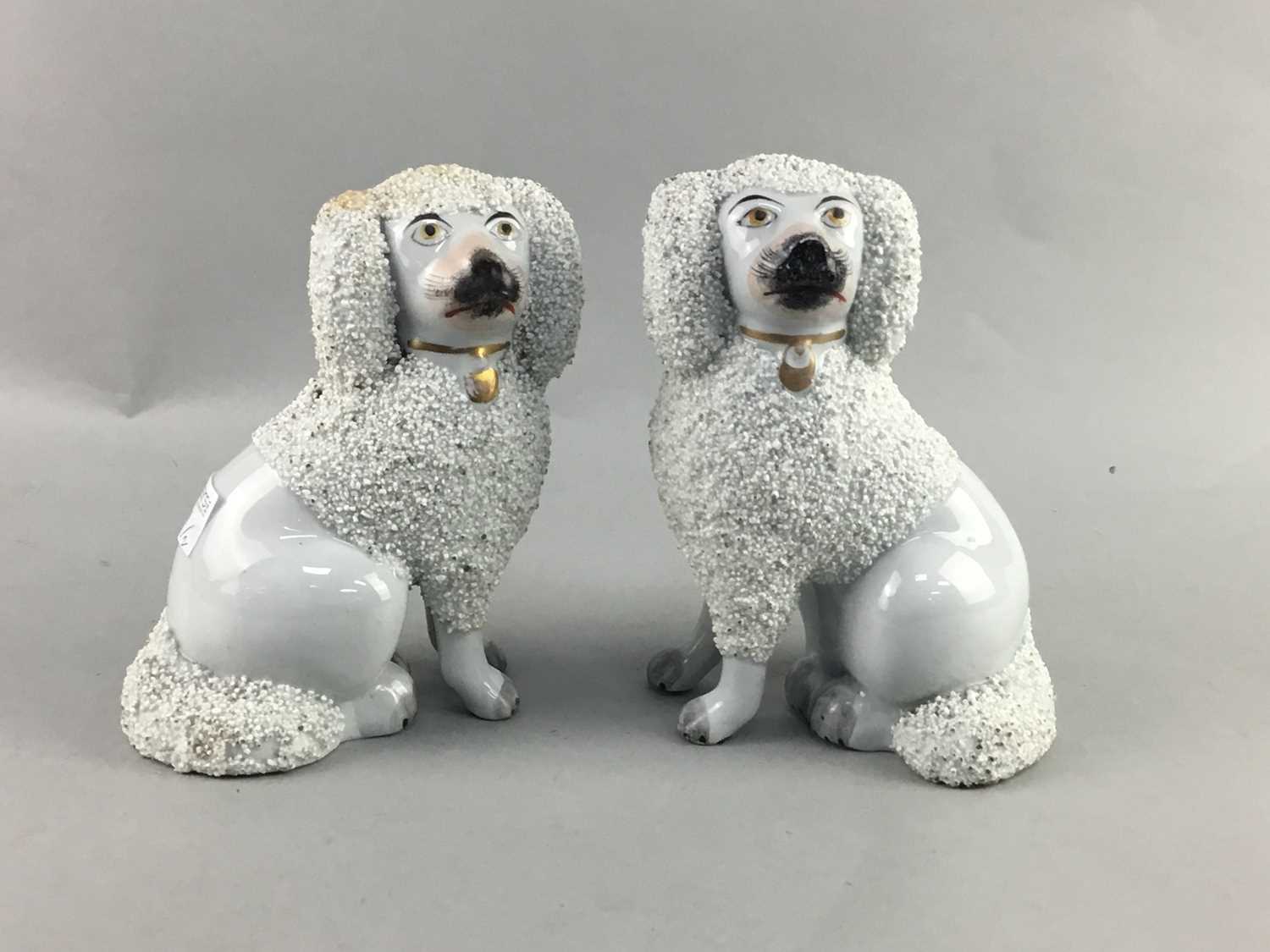 Lot 371 A PAIR OF STAFFORDSHIRE DOGS   182173 0 Medium 