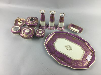 Lot 375 - A NORITAKE TRINKET SET