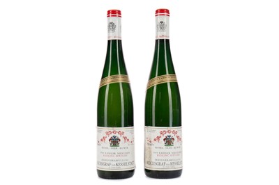 Lot 224 - TWO BOTTLES OF REICHSGRAF VON KESSELSTATT 1989 RIESLING