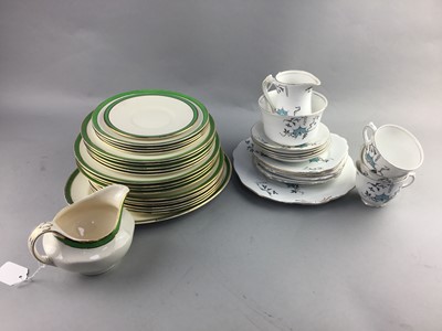 Lot 383 - A SALISBURY PART TEA SERVICE AND OTHER TEA AND DINNER WARE