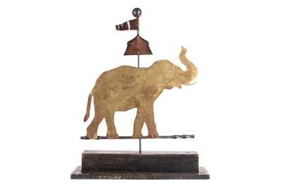 Lot 736 - BRASS ELEPHANT SCULPTURE IN THE MANNER OF GEORGE WYLLIE