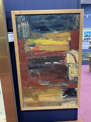 Lot 739 - SUNSET, AN OIL BY ALEX FLETT