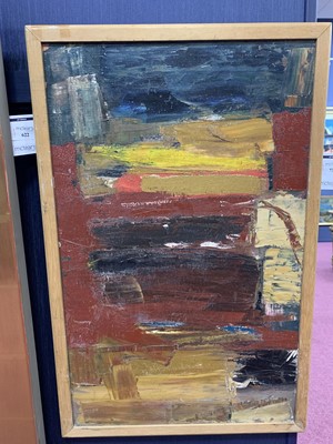 Lot 739 - SUNSET, AN OIL BY ALEX FLETT