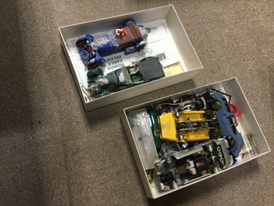 Lot 425 - A LARGE COLLECTION OF SCALEXTRIC AND OTHER MODEL RACING VEHICLES