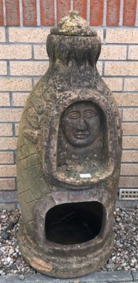 Lot 457 - A STONE CHIMINEA