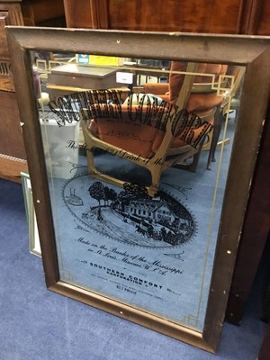 Lot 440 - A SOUTHERN COMFORT PUB MIRROR