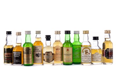 Lot 246 - FORTY-FIVE SCOTCH WHISKY MINIATURES
