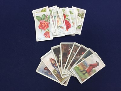 Lot 444 - A GROUP OF VARIOUS CIGARETTE CARDS