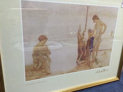 Lot 497 - A LOT OF VARIOUS FRAMED PRINTS AND MIXED MEDIA PICTURES