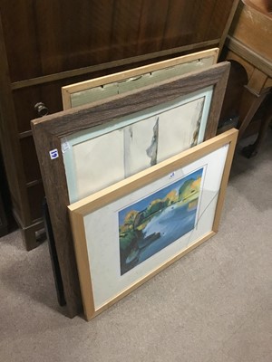 Lot 465 - A COLLECTION OF VARIOUS FRAMED PRINTS AND PAINTINGS