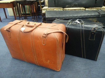 Lot 513 - TWO VINTAGE SUITCASES