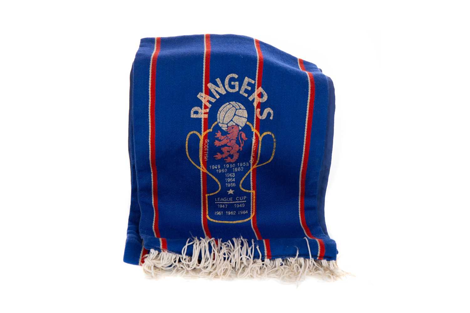 Lot 1717 - A 1960s RANGERS F.C SCARF
