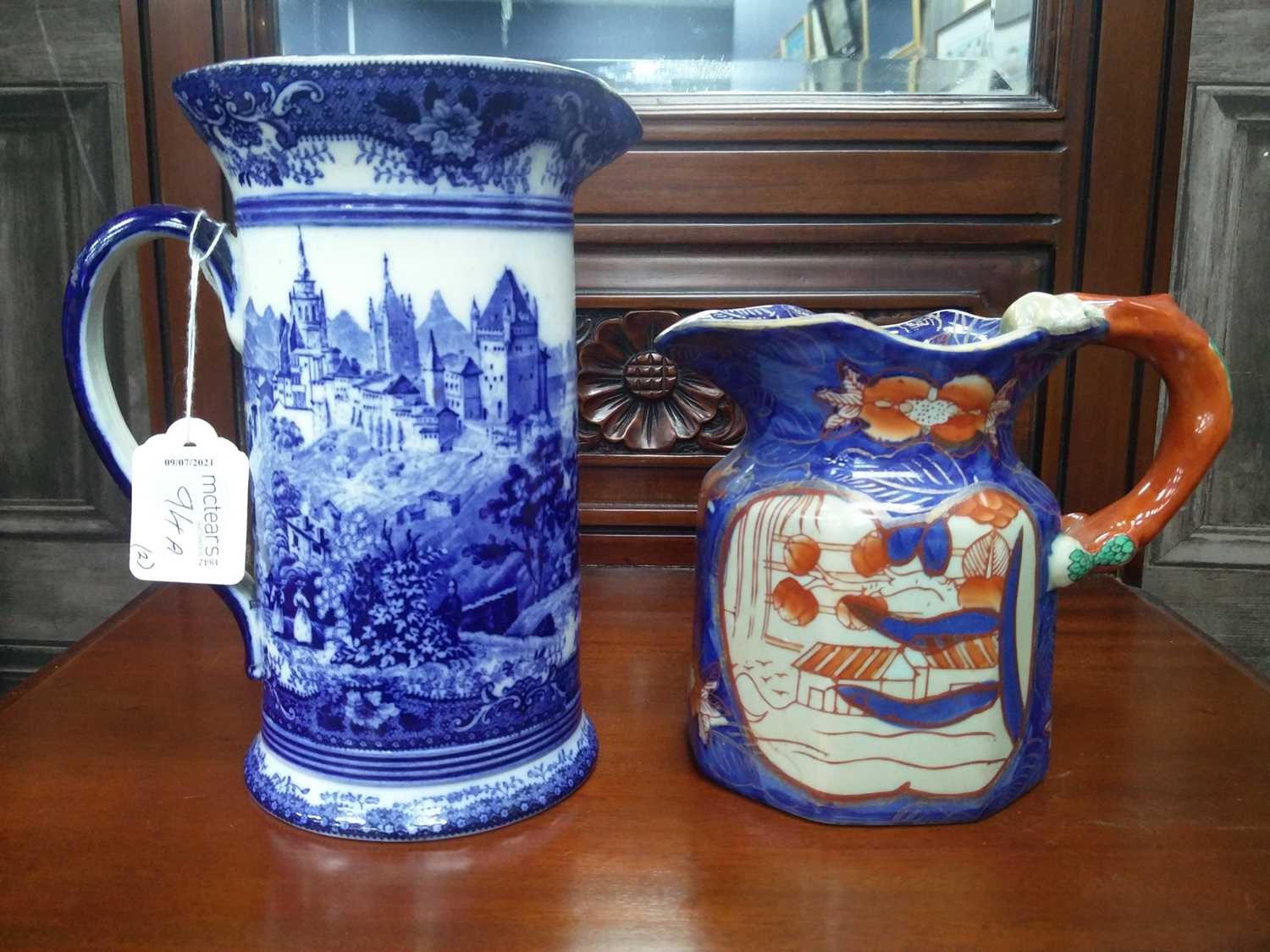 Lot 94 - A ROYAL DOULTON JUG AND ANOTHER