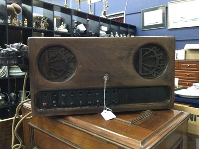Lot 244A - AN EARLY 20TH CENTURY DICTOGRAPH TELEPHONE EXCHANGE UNIT