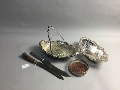 Lot 90 - A COLLECTION OF SILVER PLATED WARE