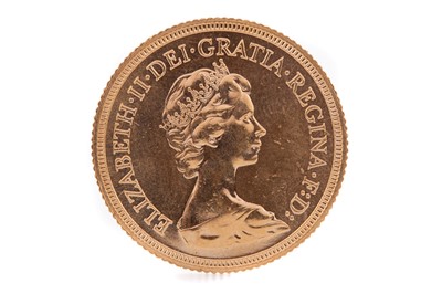 Lot 78 - AN ELIZABETH II GOLD SOVEREIGN DATED 1981