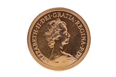 Lot 89 - AN ELIZABETH II GOLD SOVEREIGN DATED 1981