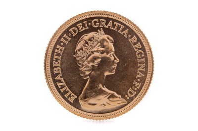 Lot 96 - AN ELIZABETH II GOLD SOVEREIGN DATED 1981