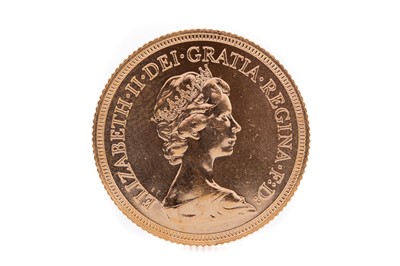 Lot 101 - AN ELIZABETH II GOLD SOVEREIGN DATED 1981