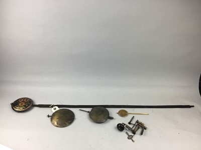 Lot 123 - A COLLECTION OF CLOCK KEYS