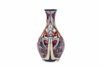 Lot 774 - CONTEMPORARY MOORCROFT LIBERTY VASE with...