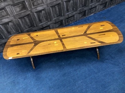 Lot 326 - A MID CENTURY COFFEE TABLE