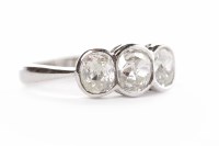 Lot 310 - Amended estimate, was £1000-1500 DIAMOND THREE...