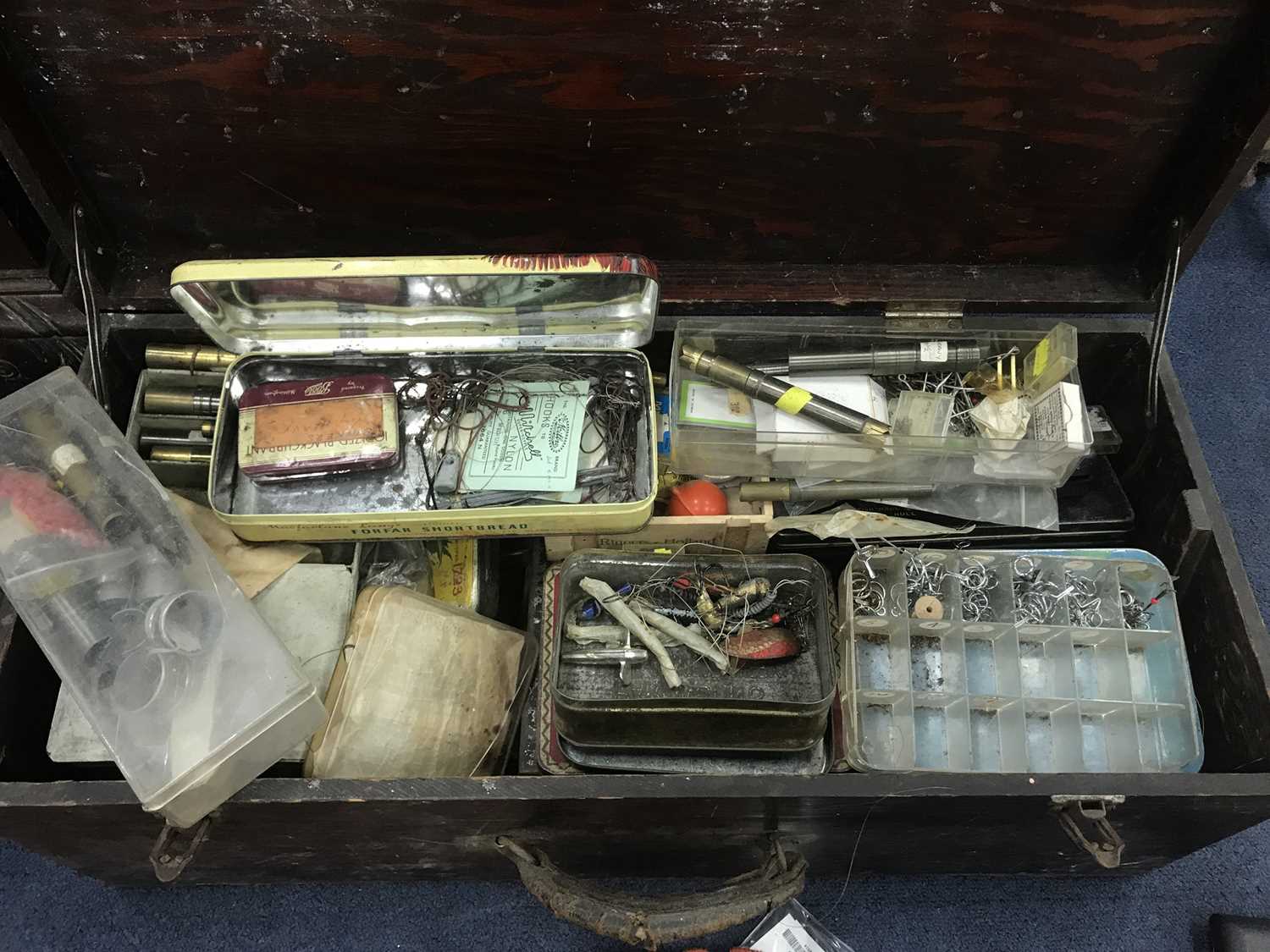 Lot 235 - A LARGE COLLECTION OF FISHING ROD SPARES AND PARTS