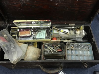 Lot 235 - A LARGE COLLECTION OF FISHING ROD SPARES AND PARTS