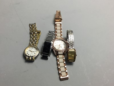 Lot 249 - A LOT OF COSTUME WATCHES