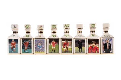 Lot 1702 - MANCHESTER UNITED INTEREST - COLLECTION OF EIGHT POINTERS WHISKY MINIATURES