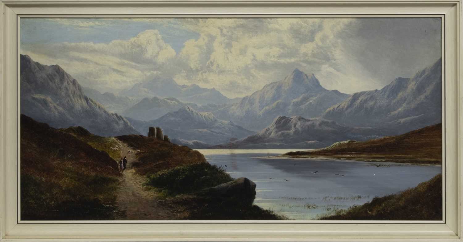 Lot 162 - BEN NEVIS, AN OIL BY CHARLES LESLIE