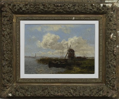 Lot 96 - WINDMILLS AND WATER, AN OIL