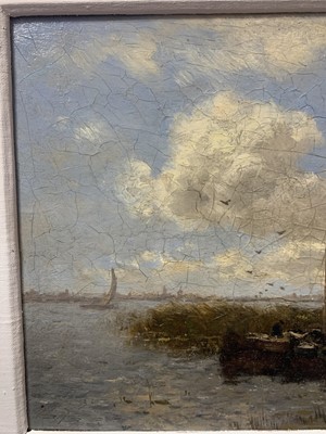Lot 96 - WINDMILLS AND WATER, AN OIL