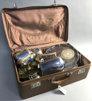 Lot 461 - A LOT OF SILVER PLATED AND OTHER ITEMS