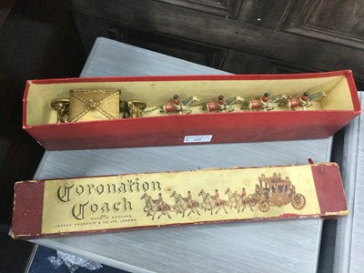 Lot 545 - A CORONATION COACH SET BY LESNEY