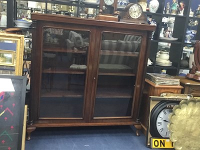 Lot 578 - A VICTORIAN MAHOGANY BOOKCASE