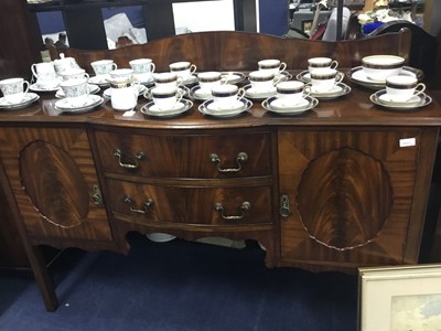 Lot 560 - A MAHOGANY DINING SUITE