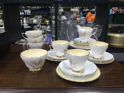 Lot 588 - A SUTHERLAND CHINA TEA SERVICE